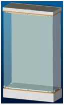 Wall cabinet (without shelves) 1000 x 400 x h 1700