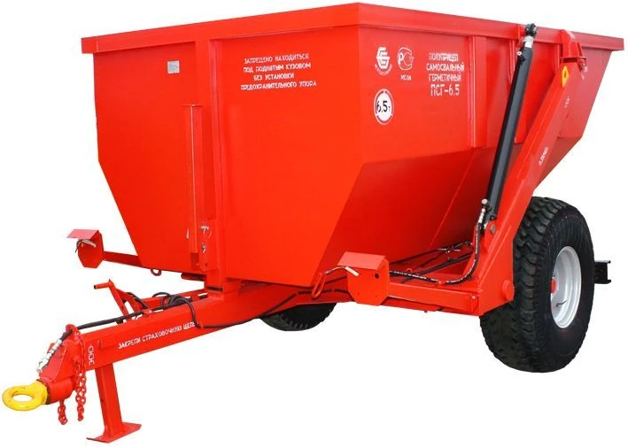 Semi-trailer tipper tight PSG-6,5