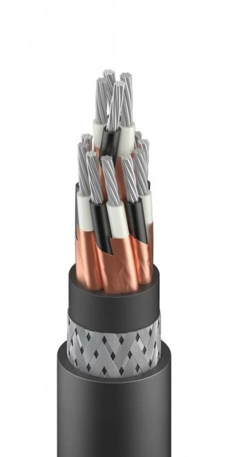 Universal thermoelectrode cable, RUTEK-ECng(A)-FRHF grade
