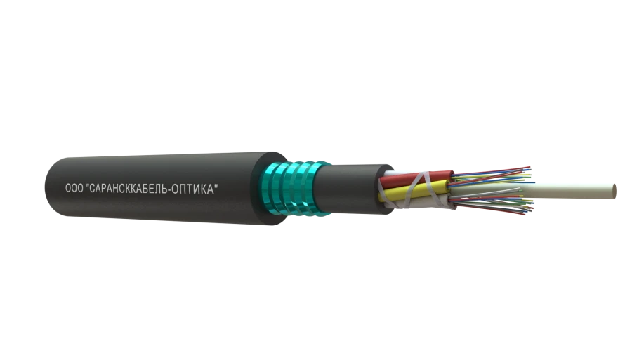 Fibre-optic cable in cable duct OKL