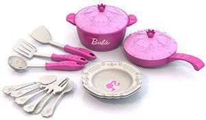 Set of kitchen utensils BARBIE (15 items in a bag)