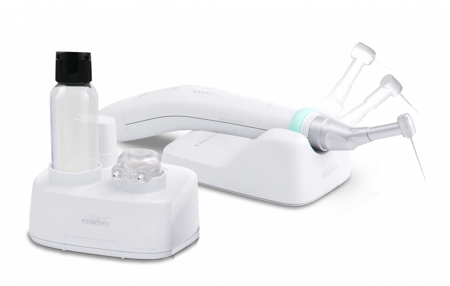Endodontic system for preparation and cleaning of root canals "Estus Drive" (Set Code GE29-DRAGSAF-P)