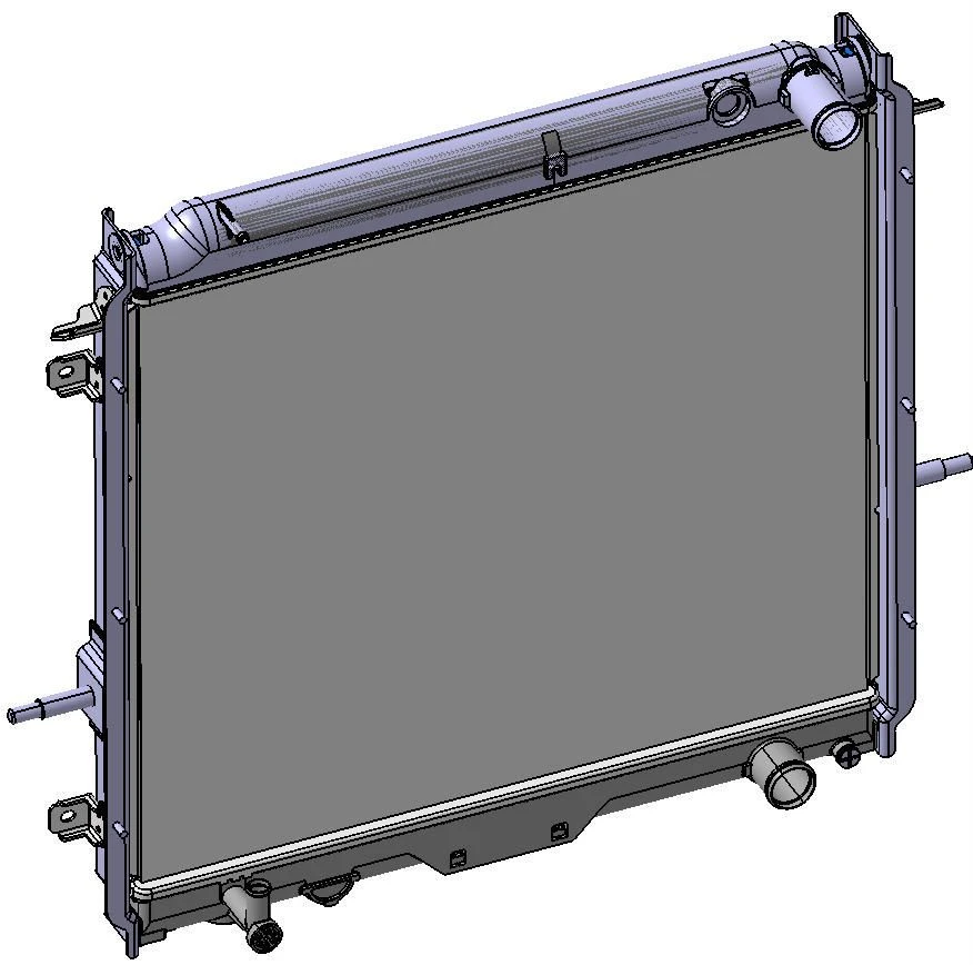 Engine cooling radiator C41R13.1301010-31 (2831-050-0002)