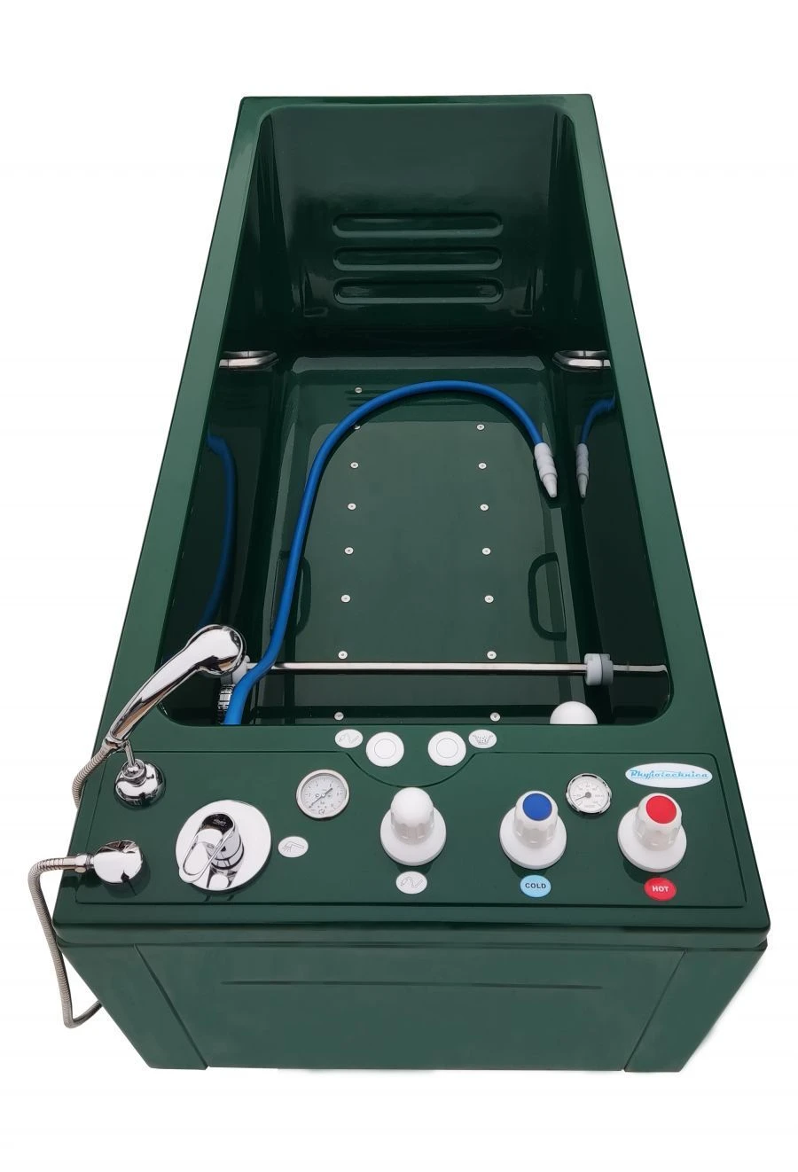 Hydrotherapeutic bathtub "OKKERVILLE", modification - hydromassage with PDM with chromo lamp: PDM/G16/X