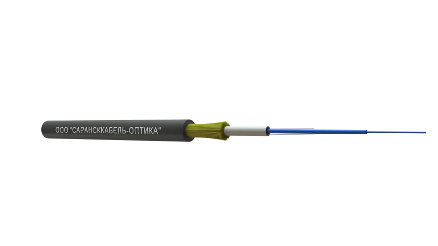 Fibre optic cable for distribution and suspension. Mark - OKV-RDB