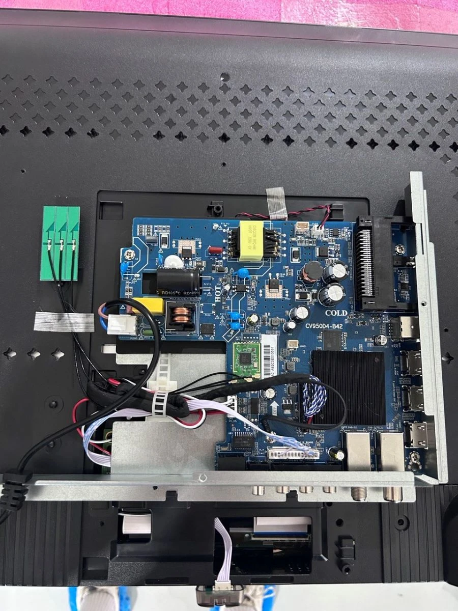 Main board electronic module for DVB-T2 32" TV