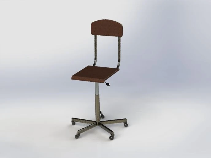 Antistatic laboratory chair