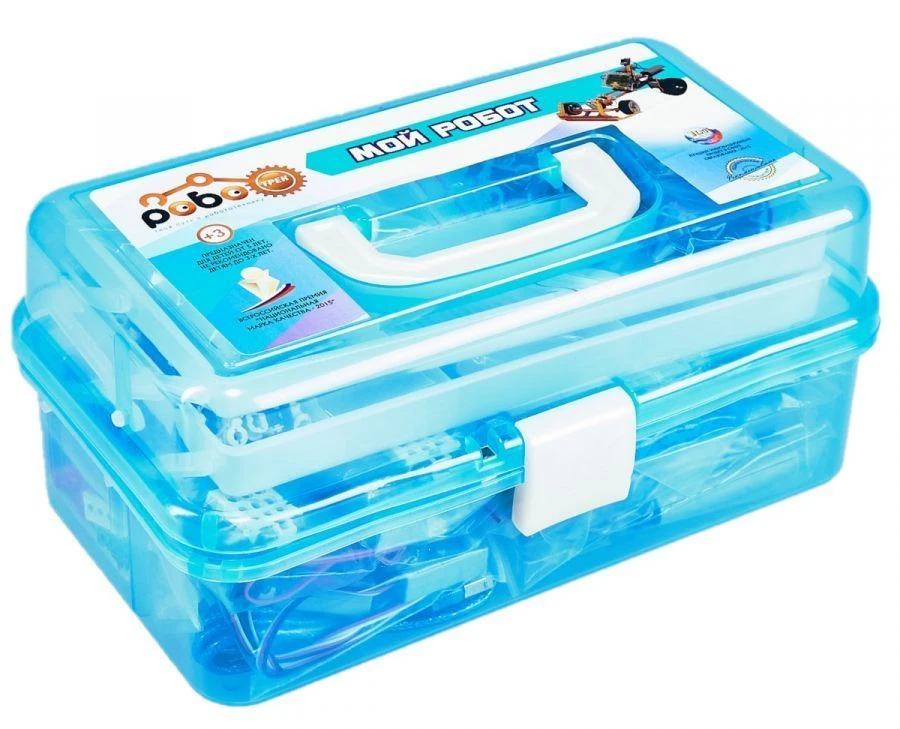 Children's educational robotics construction set "MY ROBOT"