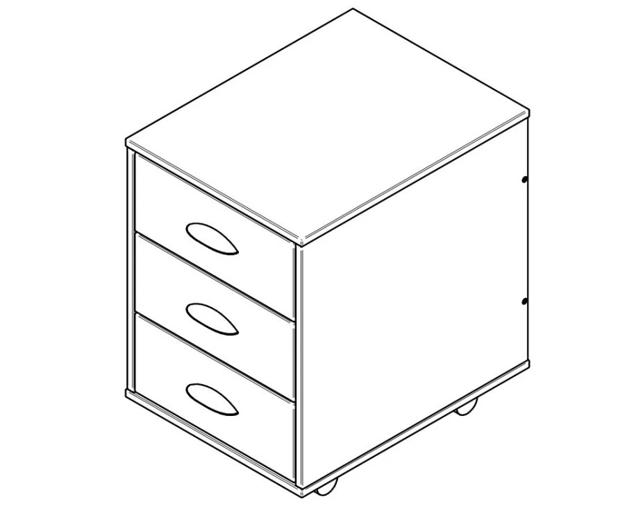 Trolley cabinet, models TUV.05