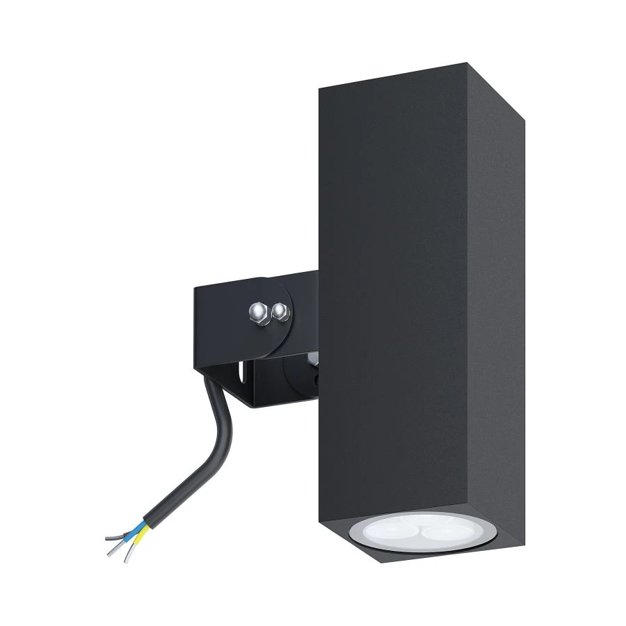 Architectural luminaire SVETHOLL Buffy double square surface-mounted L58 B58 H160 power supply unit in LED 16W housing
