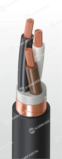 Power cable of EPRon® type with flexible copper conductors, insulation made of ethylene propylene rubber for voltage 0,66, 1 kV