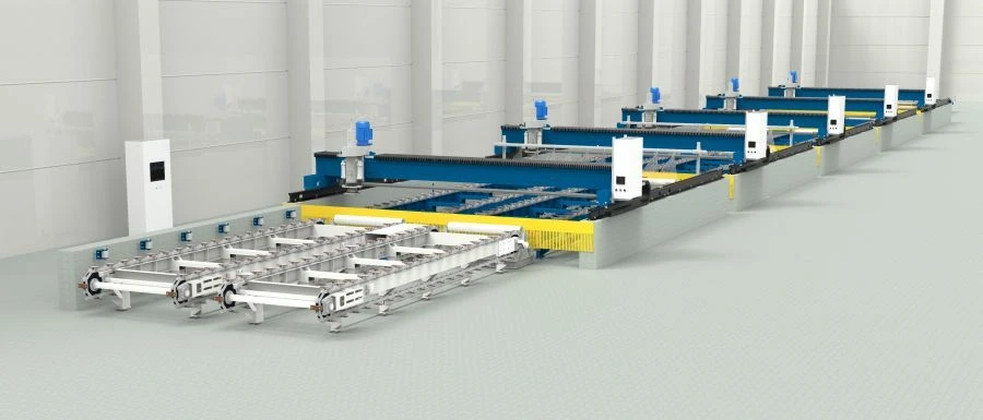 AUTOMATIC POLISHING LINE (CONVEYOR)