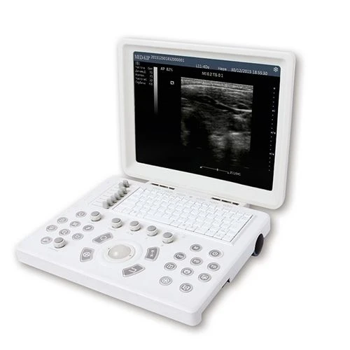 Black and white Optima-K ultrasound machine