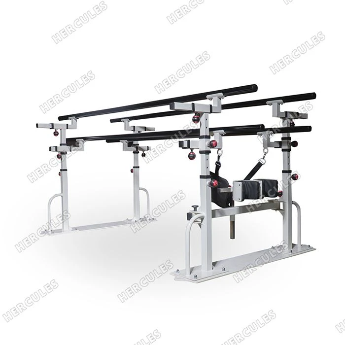 Rehabilitation bars with knee supports