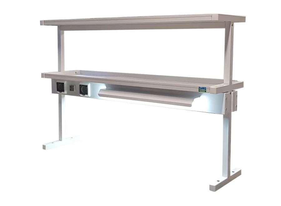 Non-adjustable desks (racks): island- NS-OU