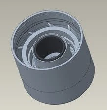 Apparatus-support assembly, D3550N, 0.87 inch shaft, Type ARZ-T, Niresist / BRG HSG: S/A, D3550N .87, ARZ-T, NI-RST part number