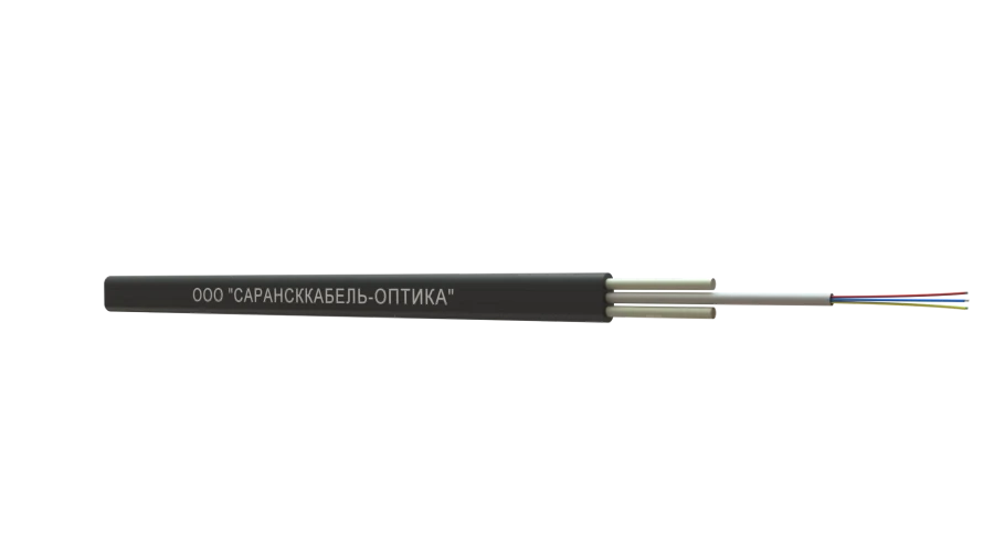 Fibre-optic cable for suspension on overhead communication line poles, light poles, between buildings and constructions of OKPK