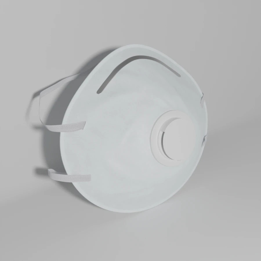 Personal respiratory protection equipment against aerosols Respirator of TyumSiz trade mark. TUM 011 V protection class FFP1 NR