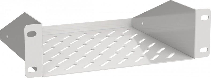 RS35-200P-LWS ITK Cons. shelf 1U deep. 200mm for cabinet 10" LINEA WS grey