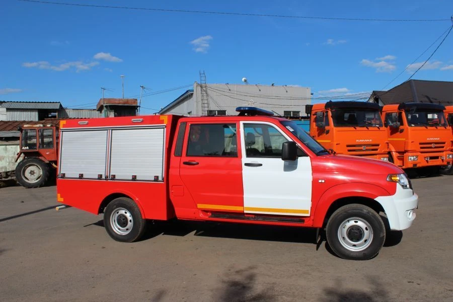 First aid vehicle APP 0,3-0,5 (236324), type 4344A4 on UAZ chassis 236324.