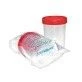 Bio sample container 100 ml, sterile according to TU 9398-021-24320270-2004