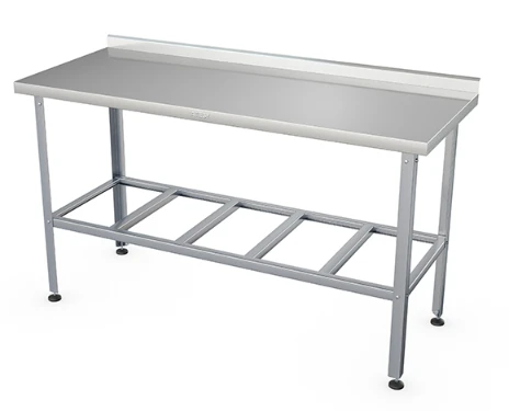 Carving table with side SR-3-P (lattice shelf)