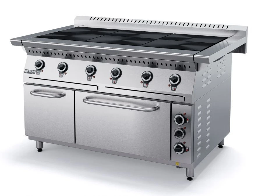 Electric cooker PE69Zh-02 (with oven, completely made of stainless steel, with air duct)