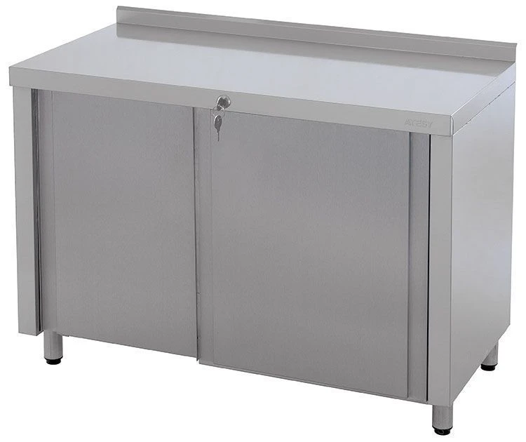 Processing table with compartment doors ST-3/ 950/700 compartment