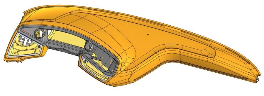 5299230-5315100 SB Instrument panel assembly