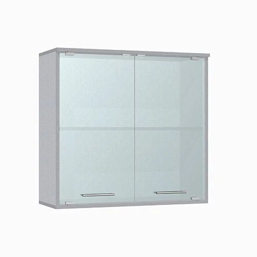 Hinged cupboard with two glass doors model SHPS-1