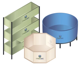 Fish breeding pools