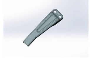 Left extended bracket trim 5299-401P-5404001-10