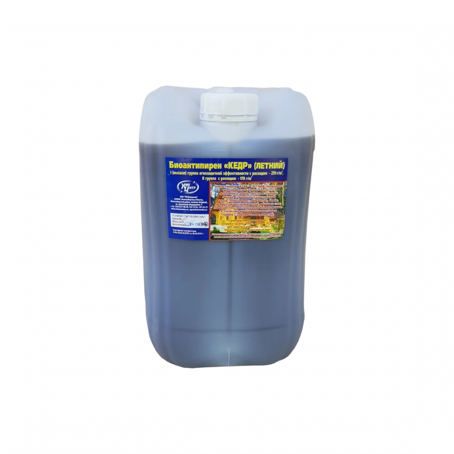 بيوأنتيبيرين كيدر، فعالية الحماية من الحرائق المجموعة I و II