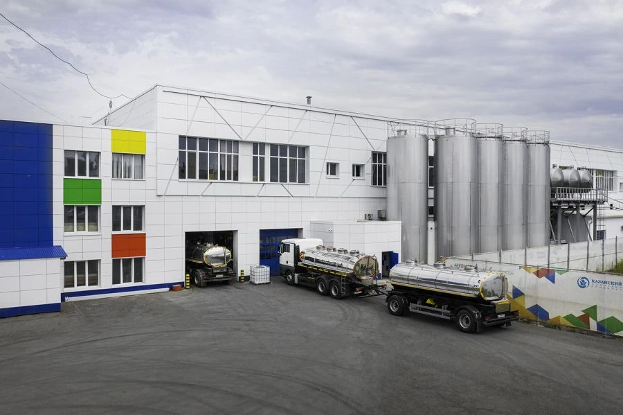 Tanks for milk reception, storage and processing