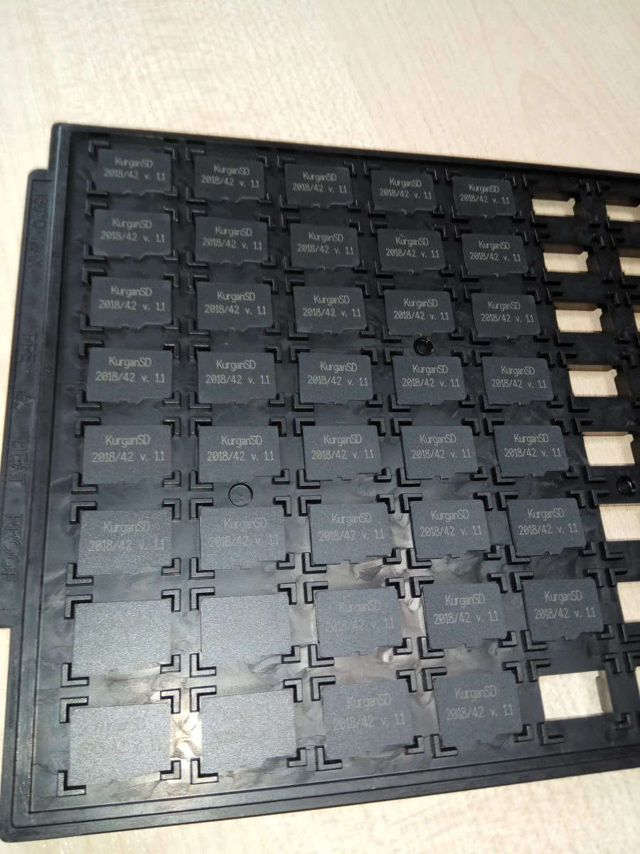 MicroSD data carrier with cryptographic data protection