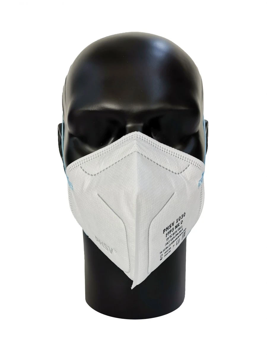 Personal respiratory protective equipment. Filtering half-mask for protection against aerosols of the trade mark PHSV, article n