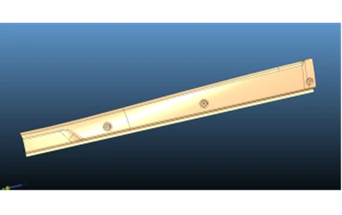 Right-hand pillar trim 5299230-5206012-50