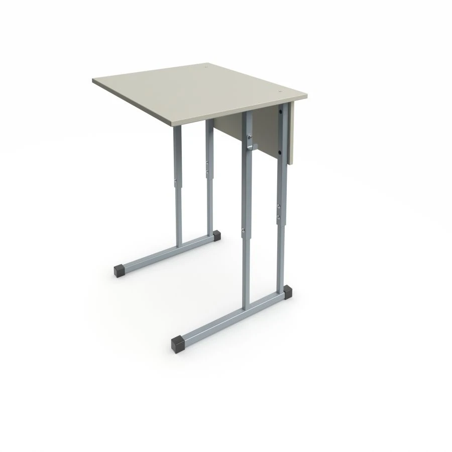 Single-seat adjustable pupil's table