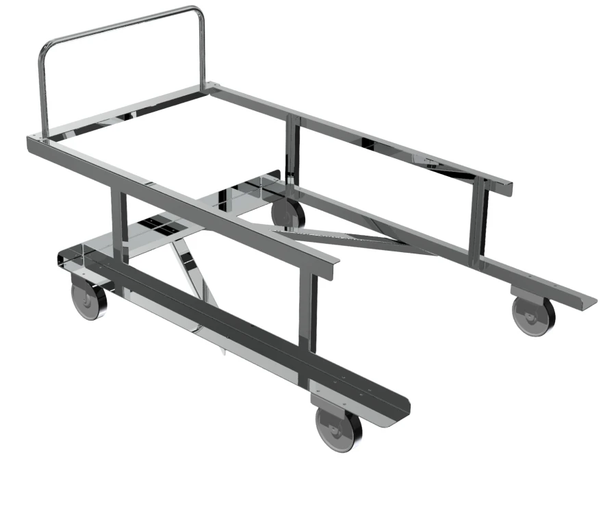 Trolley for barriers