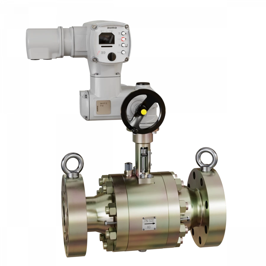 Shut-off and regulating valve UZR bore type