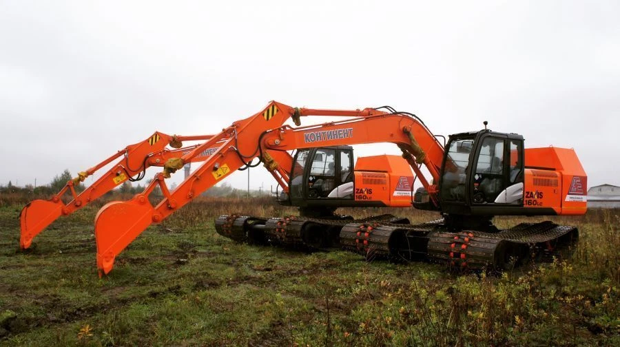 Crawler crawler full swing single-bucket swamping excavator EGB 160