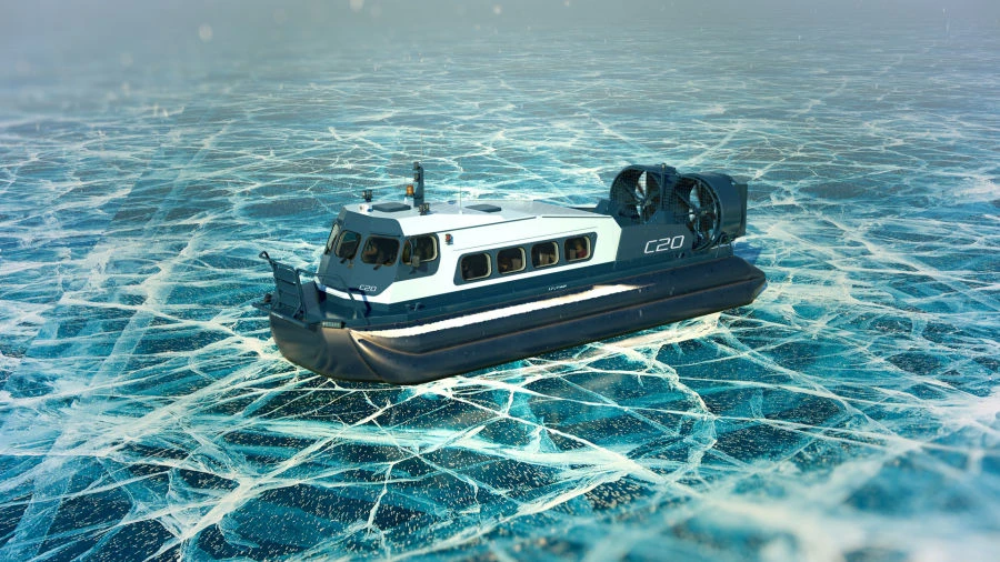Hovercraft of project Sputnik 20