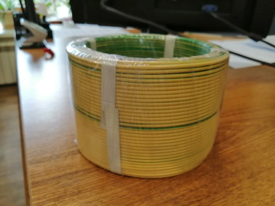 Wire PuV 1x1,5 white.