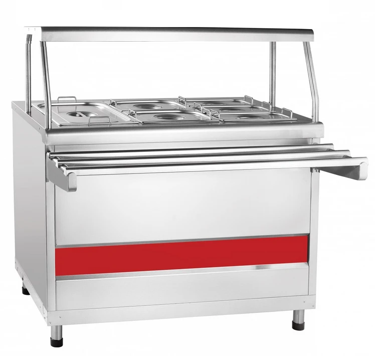 Electric kitchen marmite EMK-70KM-01 one shelf (stainless steel top)