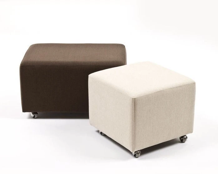 Upholstered poufs "CHIKKO"