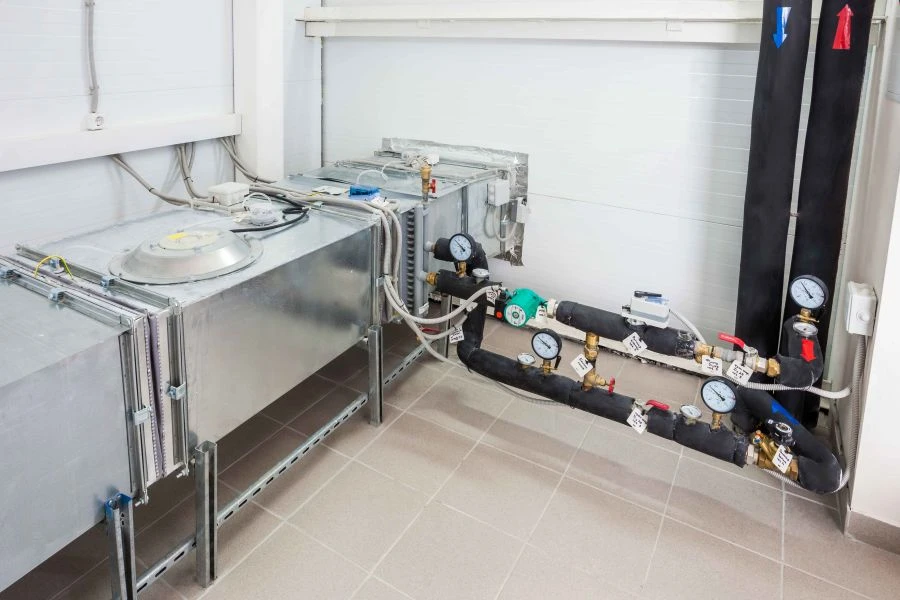 Industrial air conditioners: ducted systems, series "Mini-P"