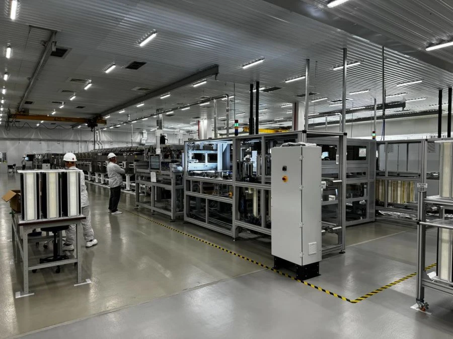 PLU PVD (pilot plant automating the process of stowage, loading, unloading, organised on the principles of no-contact