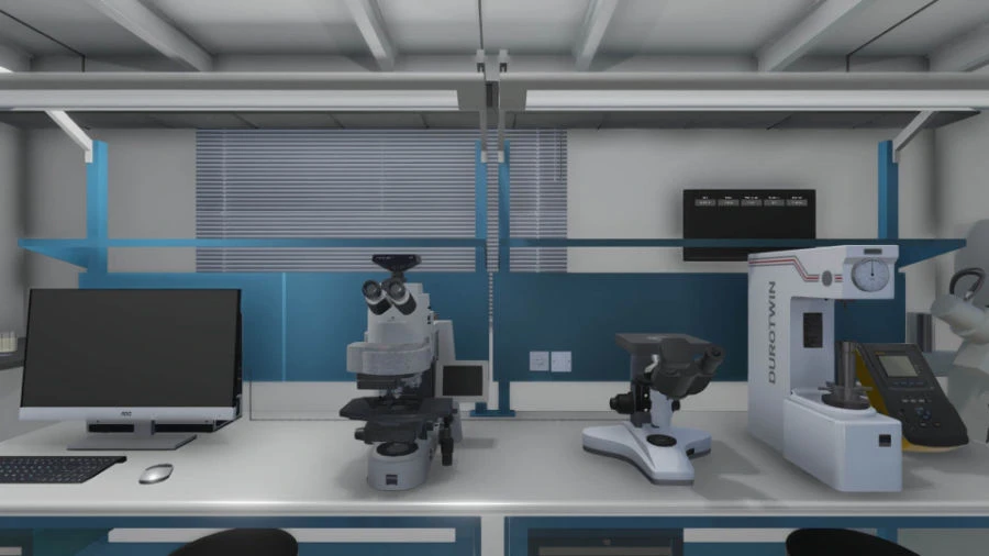 Typical set of teaching-laboratory equipment "Metallography laboratory".