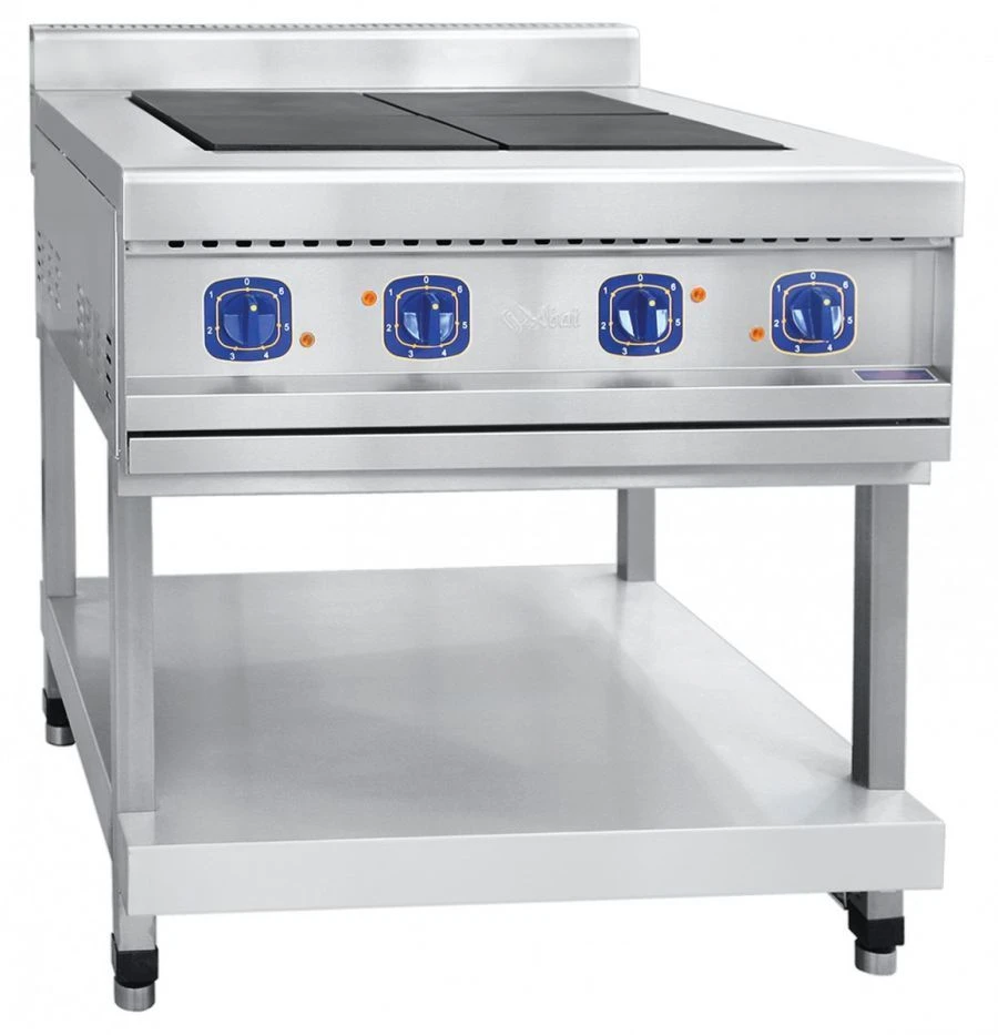 Electric four-burner cooker, module 800 type EPK-48P (on a stand)