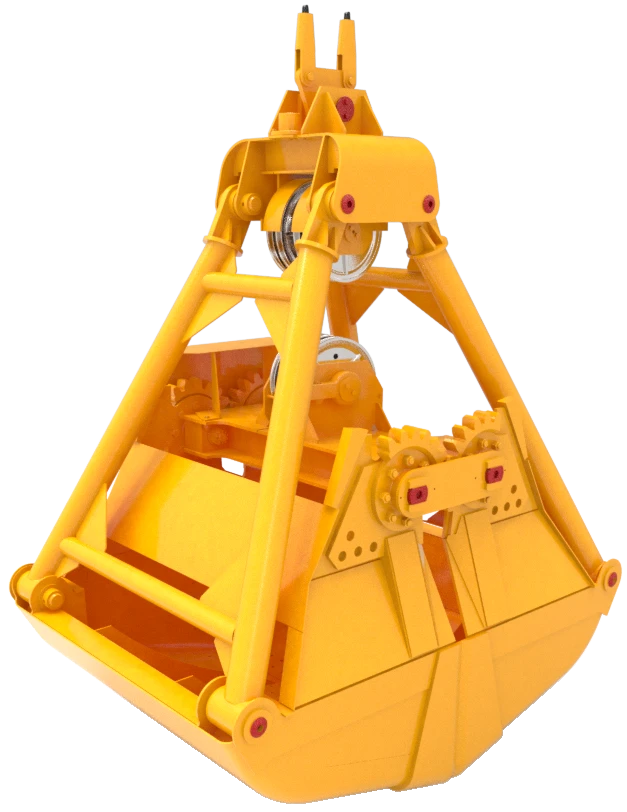 Double-jaw four-rope grapple DG2-10-C3-4k-V-3,0-U1